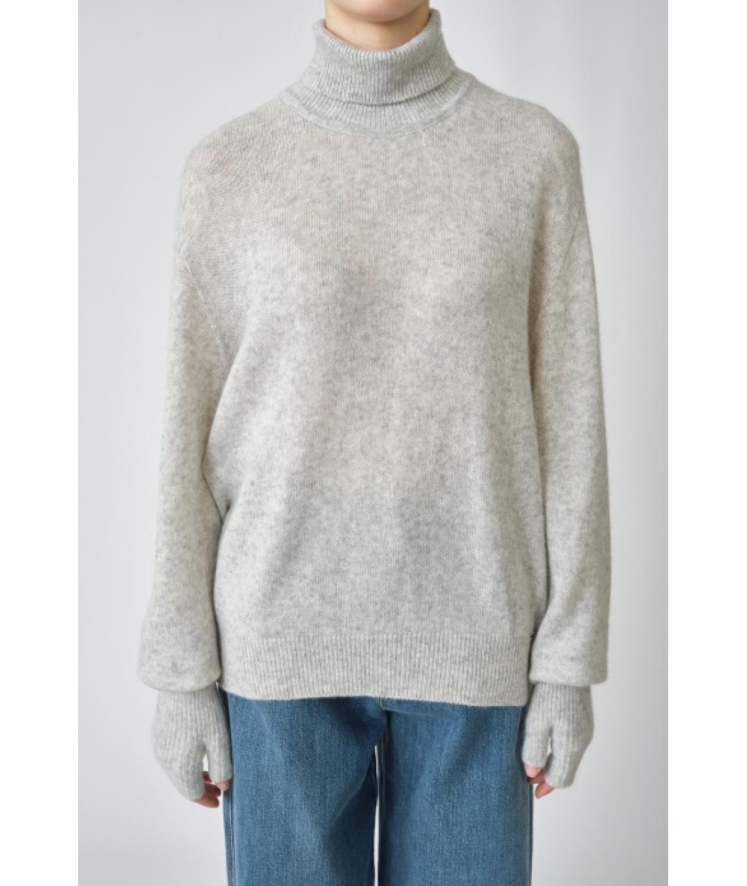 KITON Серый кашемировый джемпер / свитер, фото 4