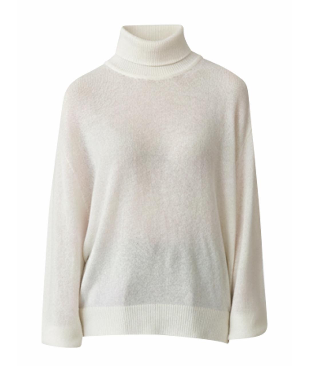 KITON Белый кашемировый джемпер / свитер, фото 1