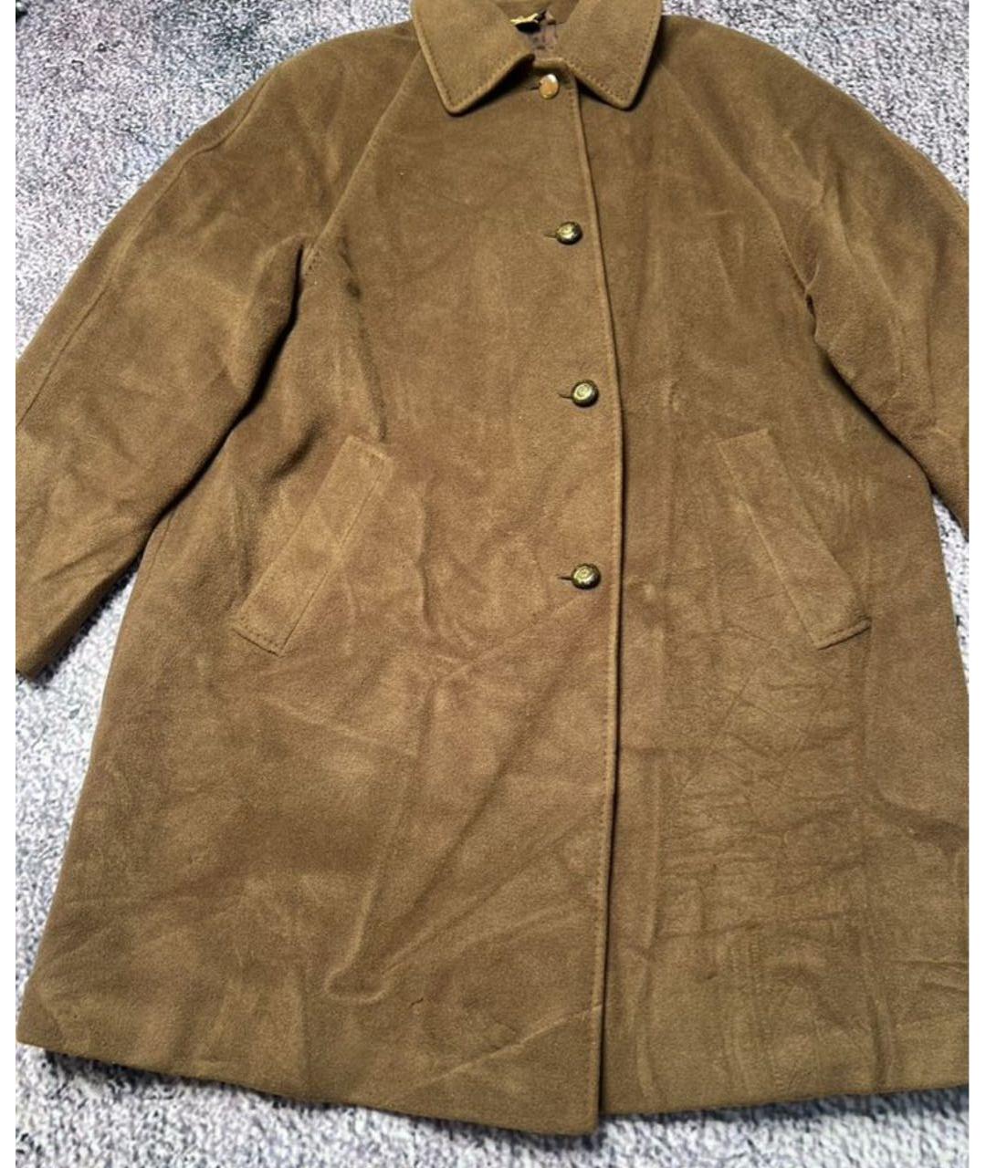 HERNO Коричневое шерстяное пальто, фото 5