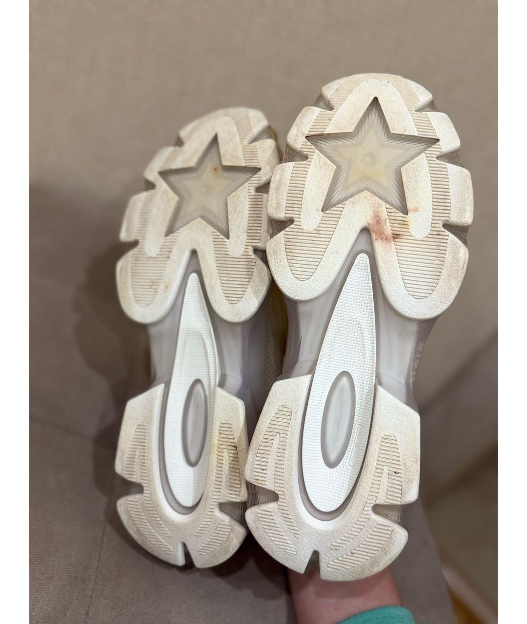 CHRISTIAN DIOR Золотые кроссовки, фото 6