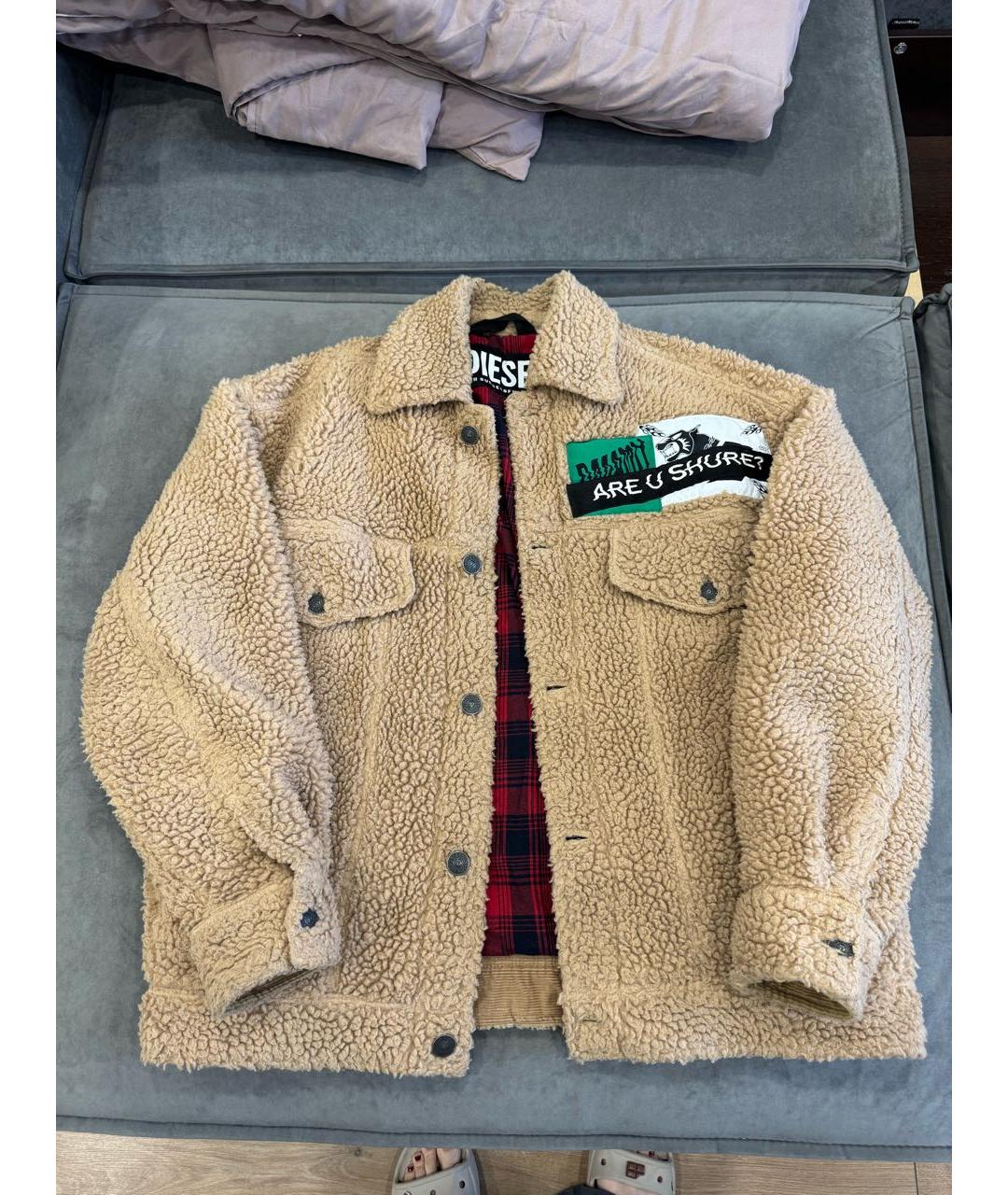 DIESEL Коричневая куртка, фото 9