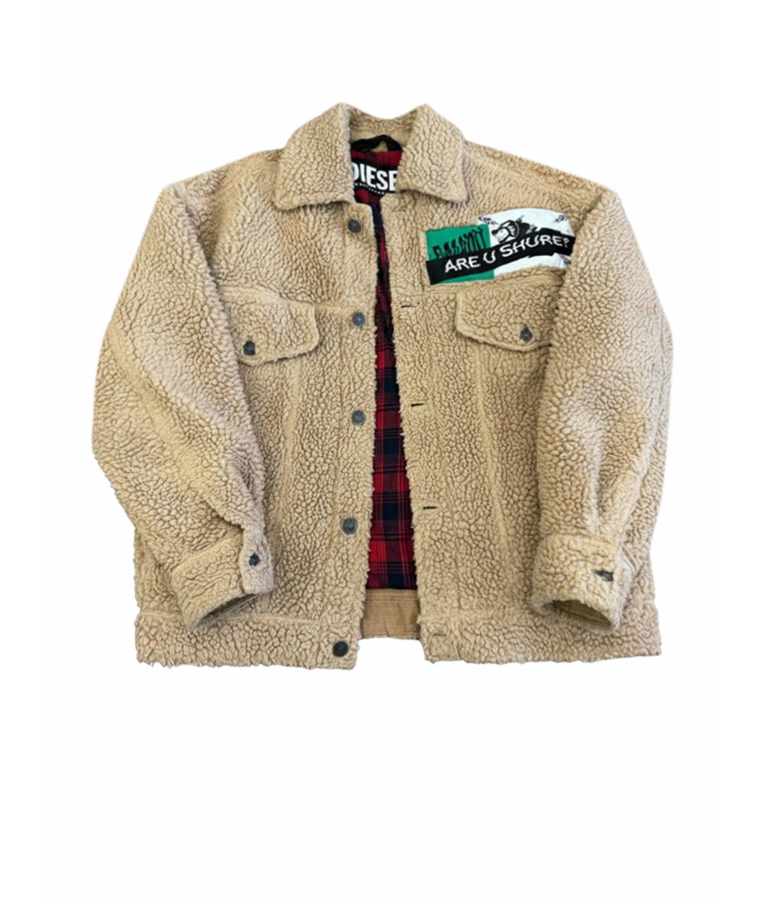 DIESEL Коричневая куртка, фото 1