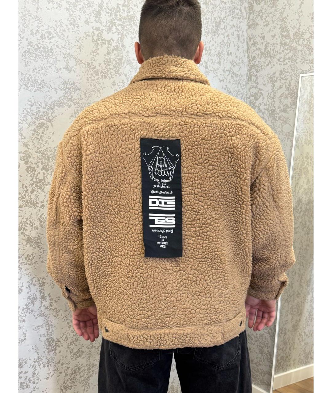 DIESEL Коричневая куртка, фото 4