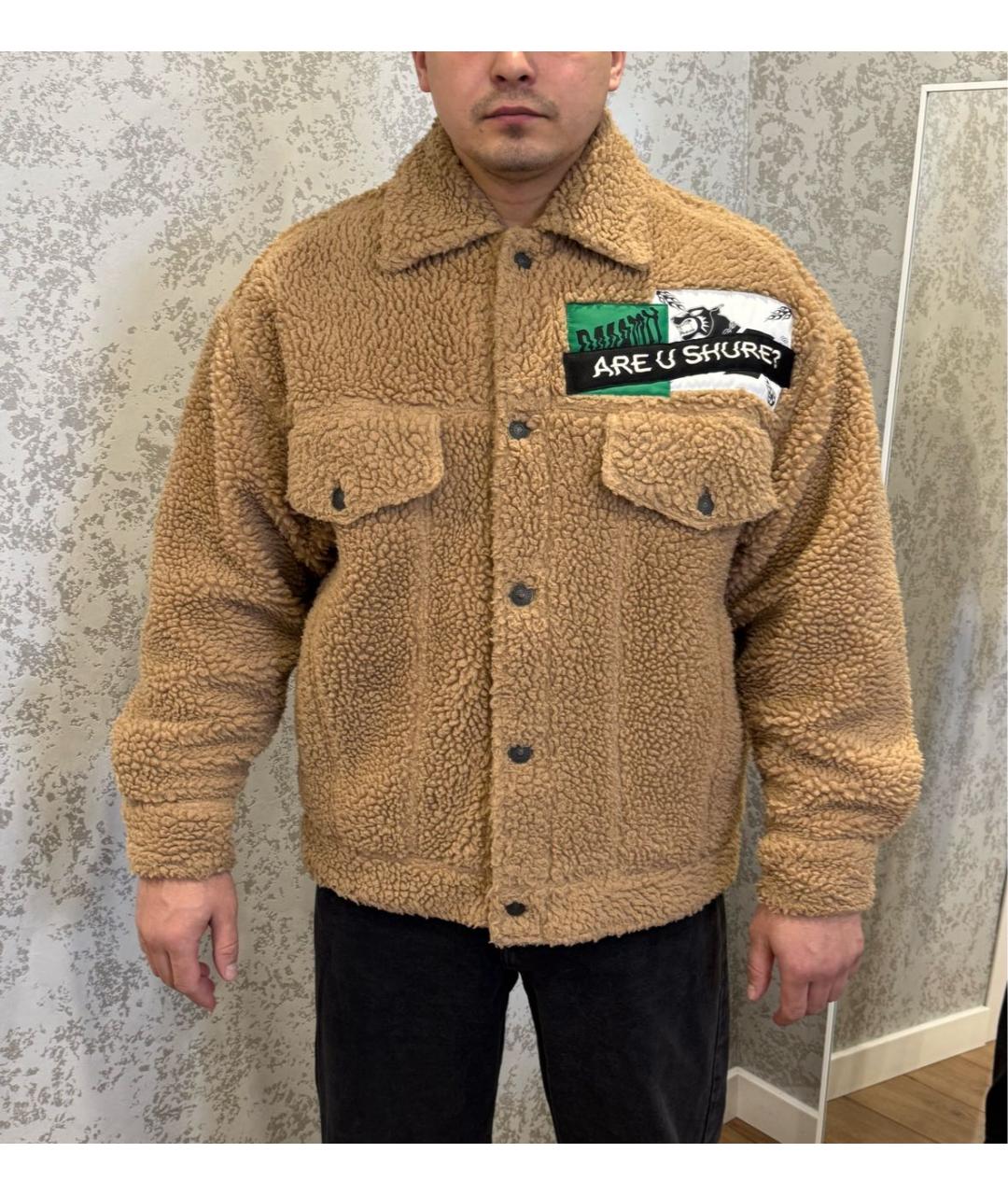 DIESEL Коричневая куртка, фото 3