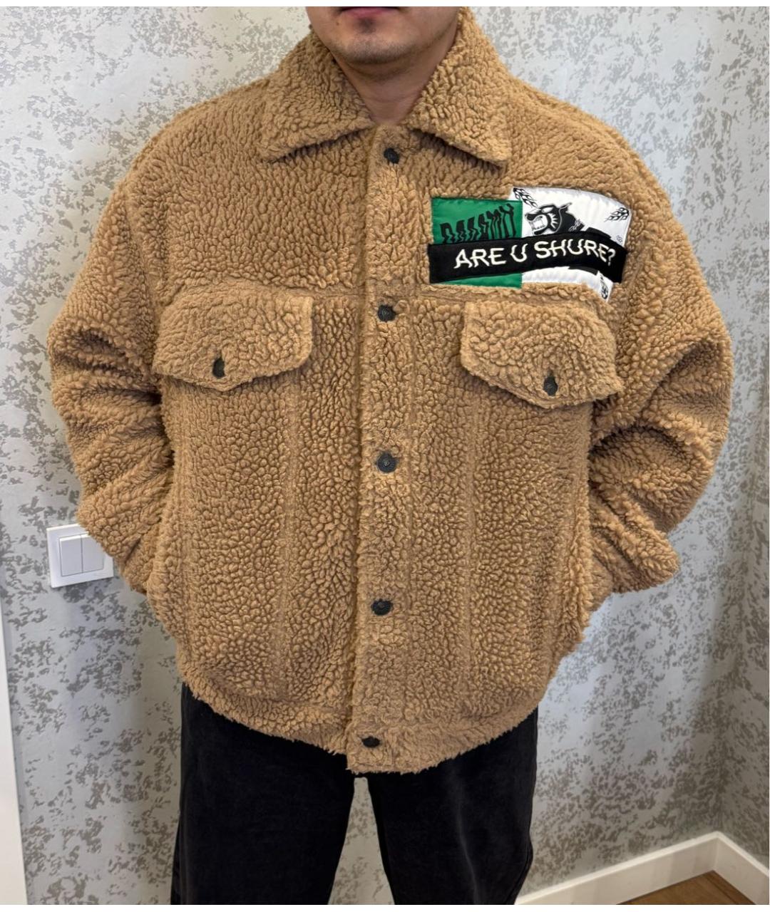 DIESEL Коричневая куртка, фото 5