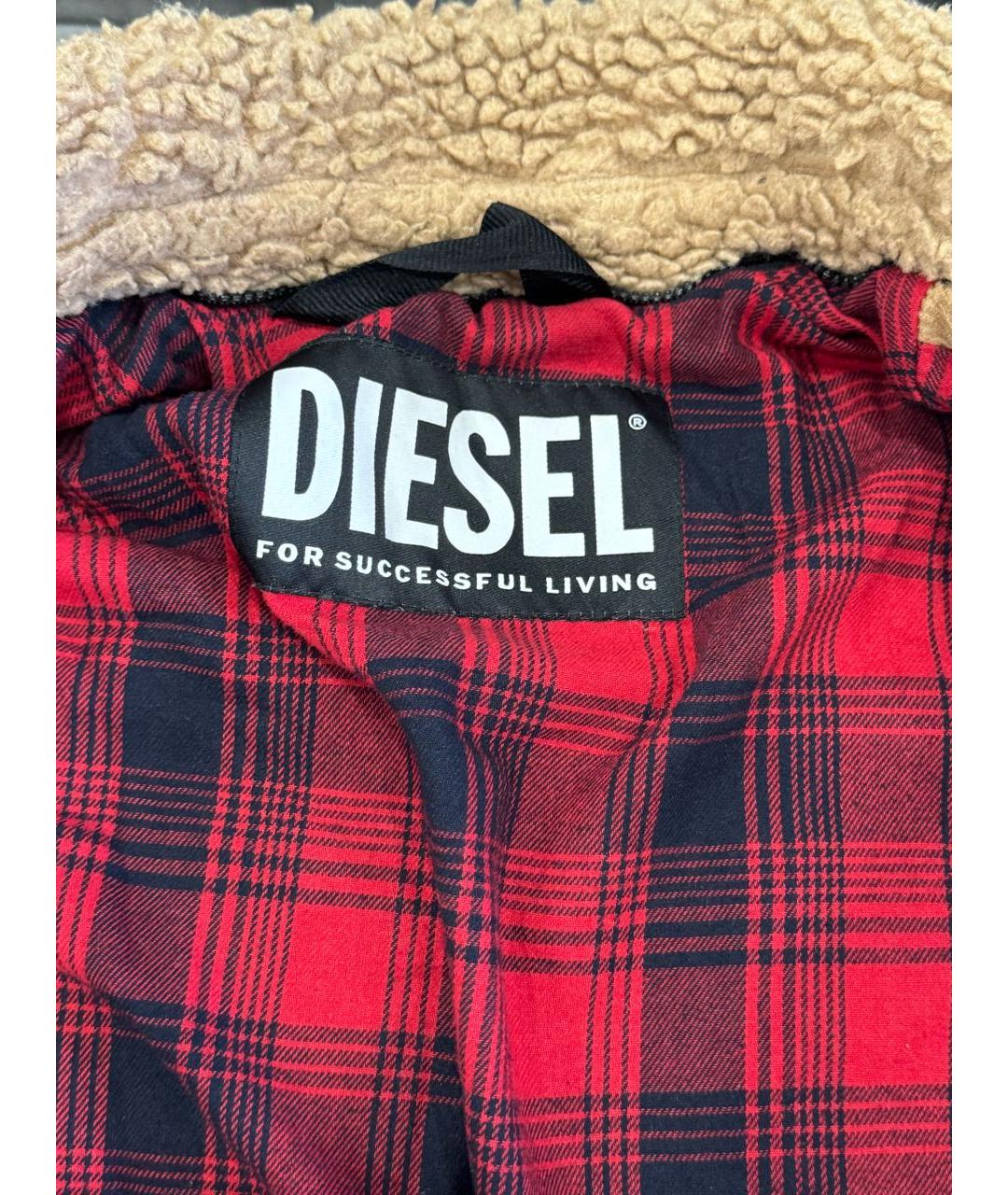 DIESEL Коричневая куртка, фото 2