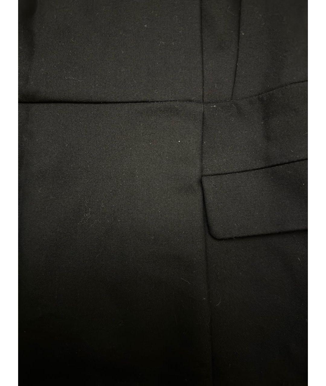 MAX MARA Черное хлопковое повседневное платье, фото 4