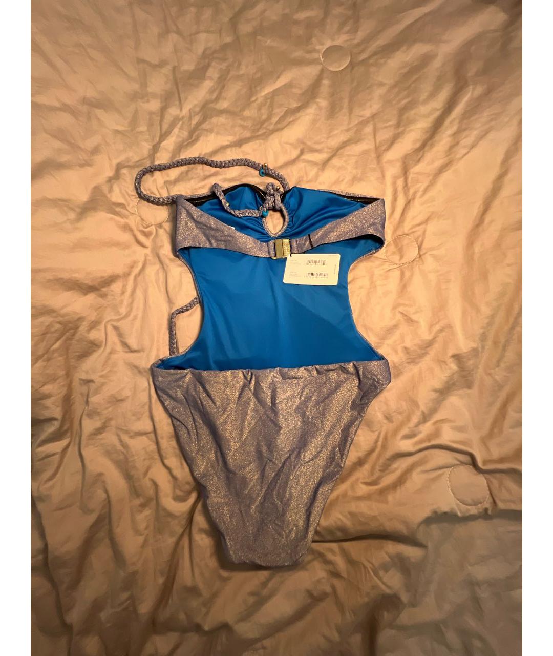 WOLFORD Серебрянный полиэстеровый купальник, фото 6