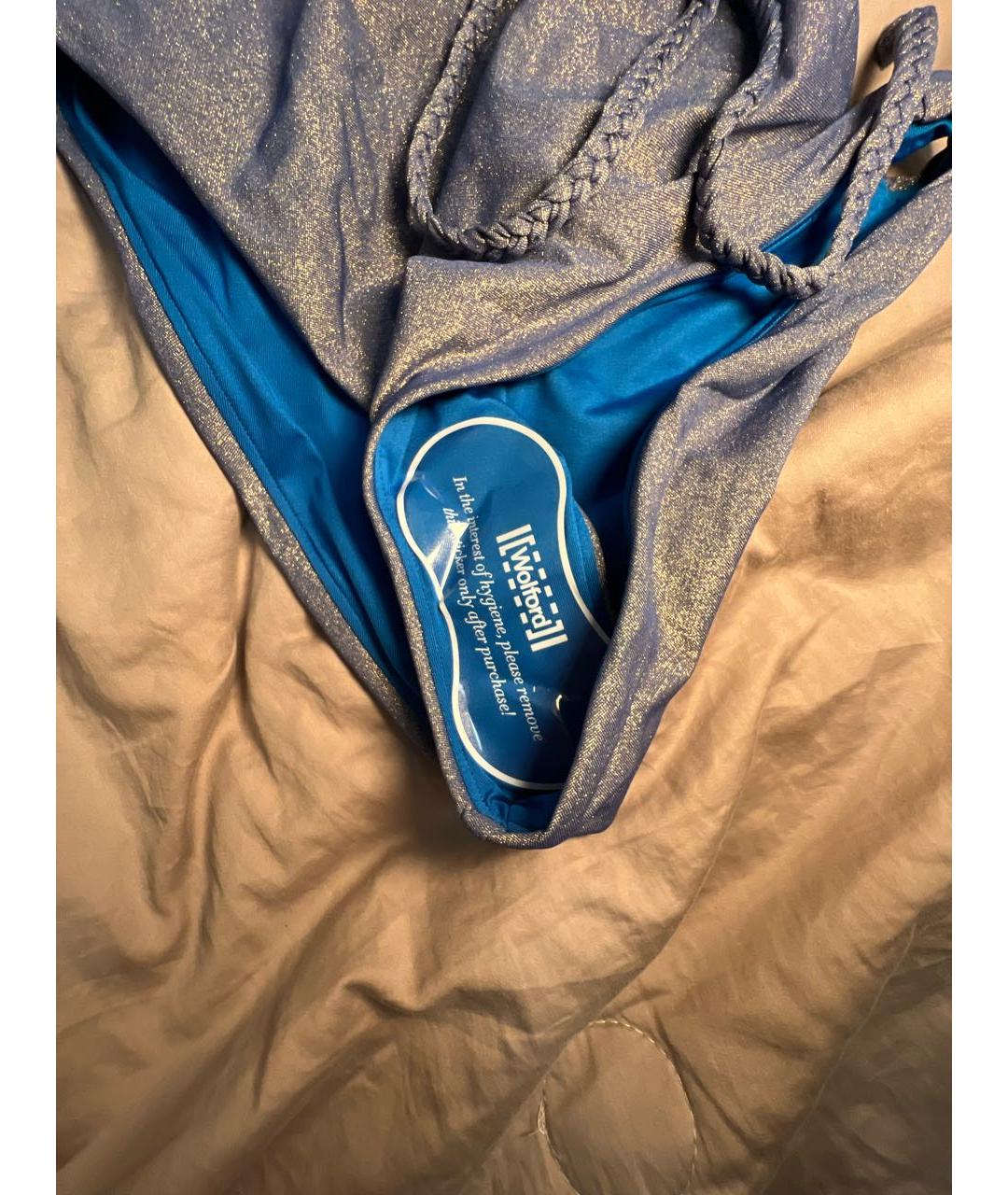 WOLFORD Серебрянный полиэстеровый купальник, фото 5