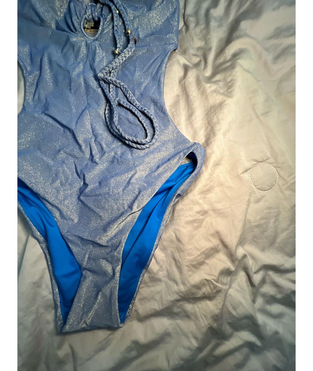 WOLFORD Серебрянный полиэстеровый купальник, фото 3