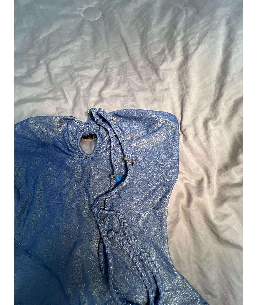 WOLFORD Серебрянный полиэстеровый купальник, фото 2