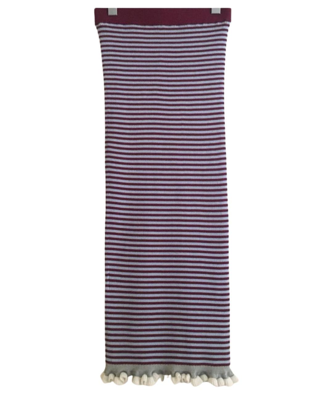 KENZO Мульти хлопковая юбка миди, фото 1