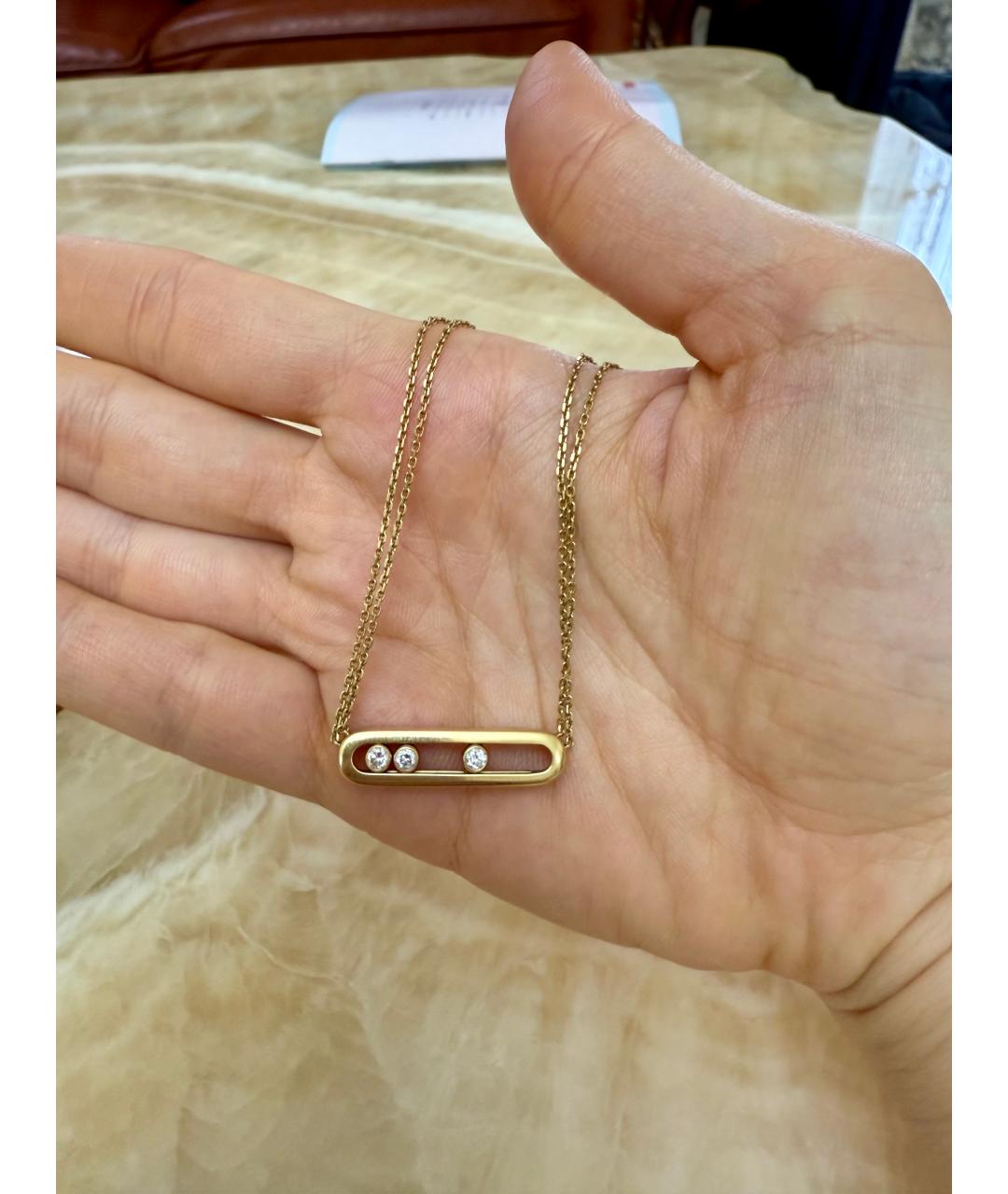 MESSIKA Желтая подвеска из желтого золота, фото 2