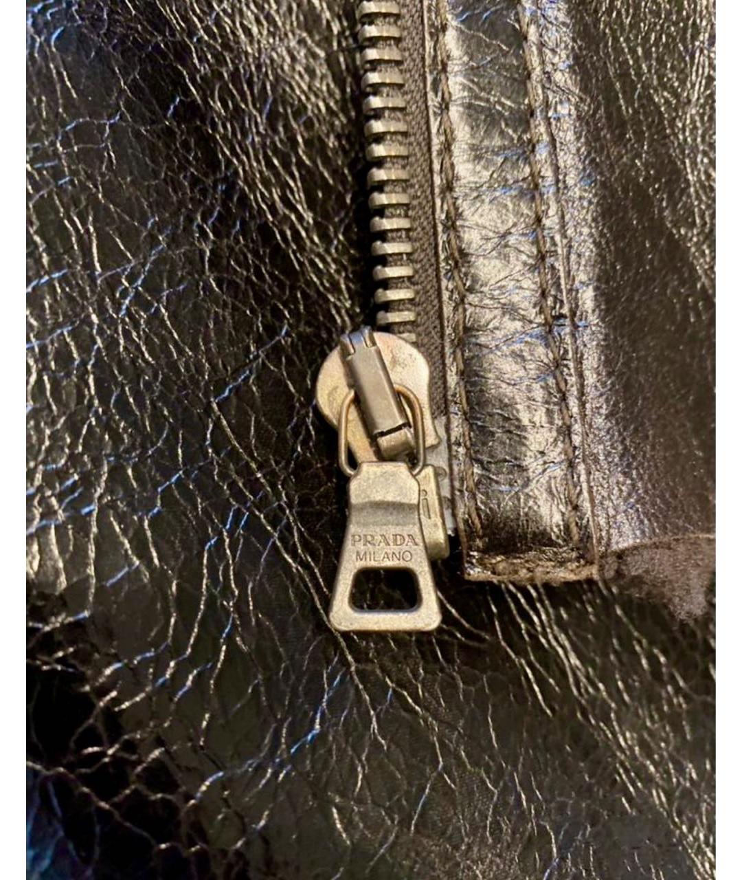 PRADA Коричневая меховая дубленка, фото 8