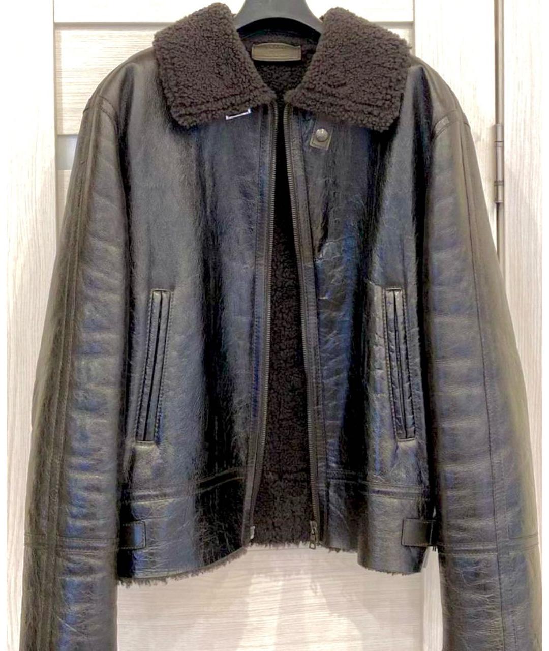 PRADA Коричневая меховая дубленка, фото 9