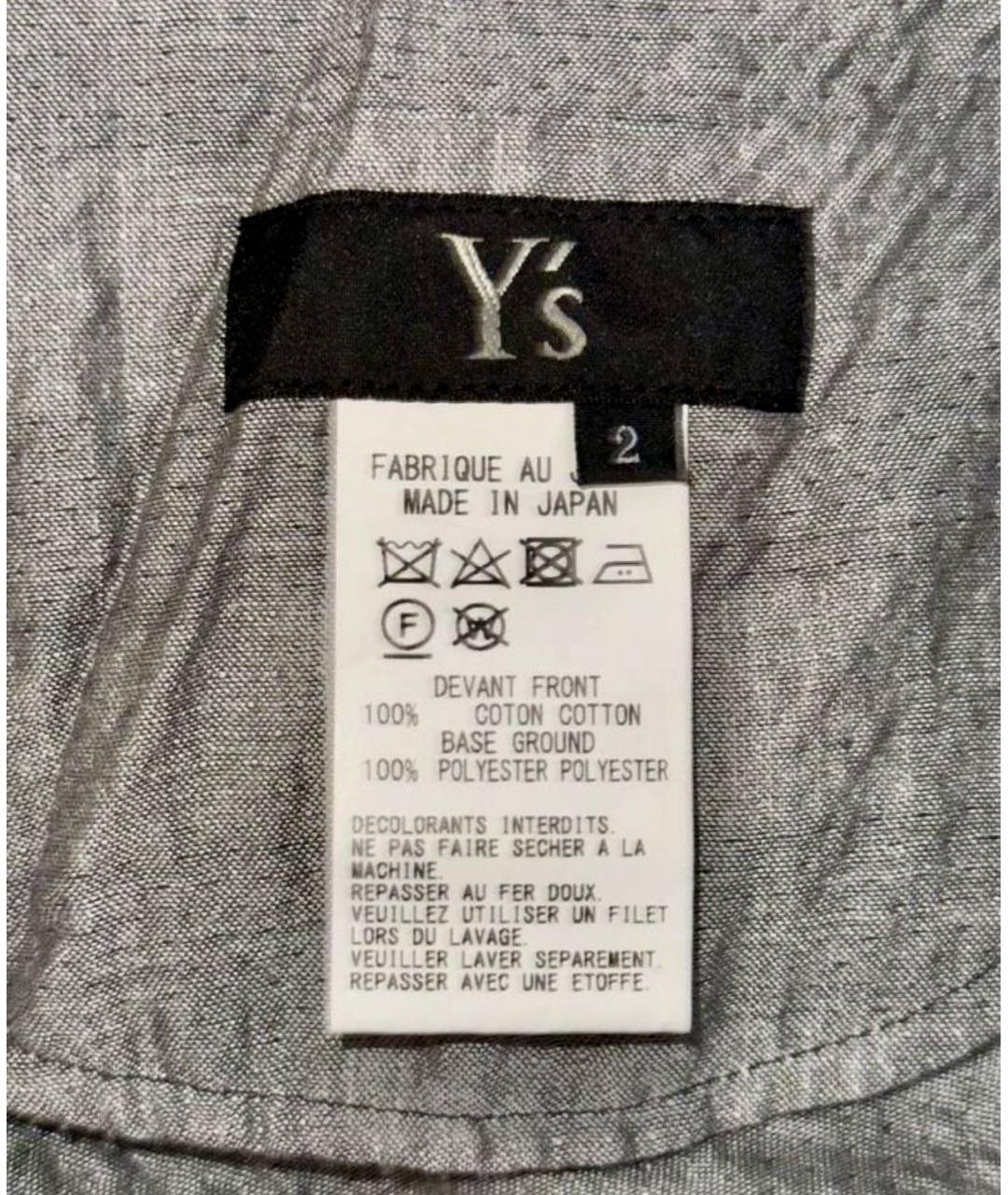 YOHJI YAMAMOTO Черное хлопковое повседневное платье, фото 4