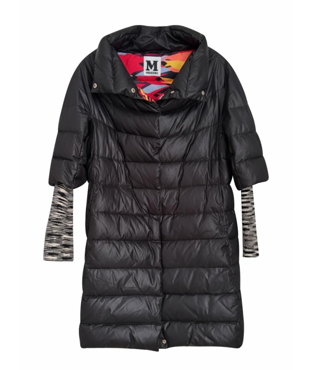 MISSONI Черный полиэстеровый пуховик, фото 1
