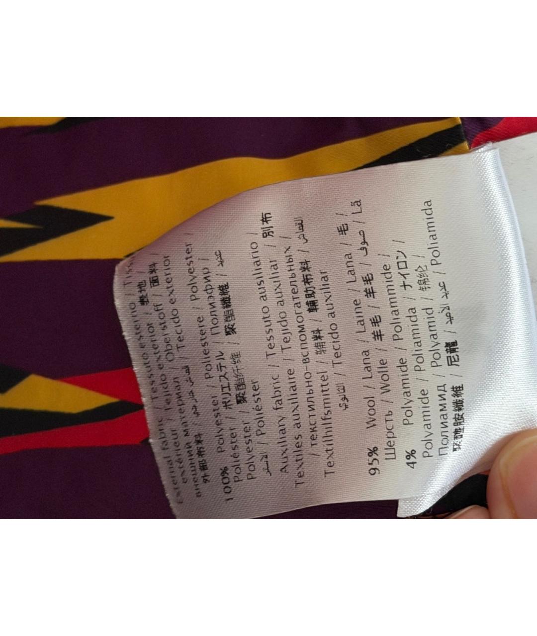 MISSONI Черный полиэстеровый пуховик, фото 6