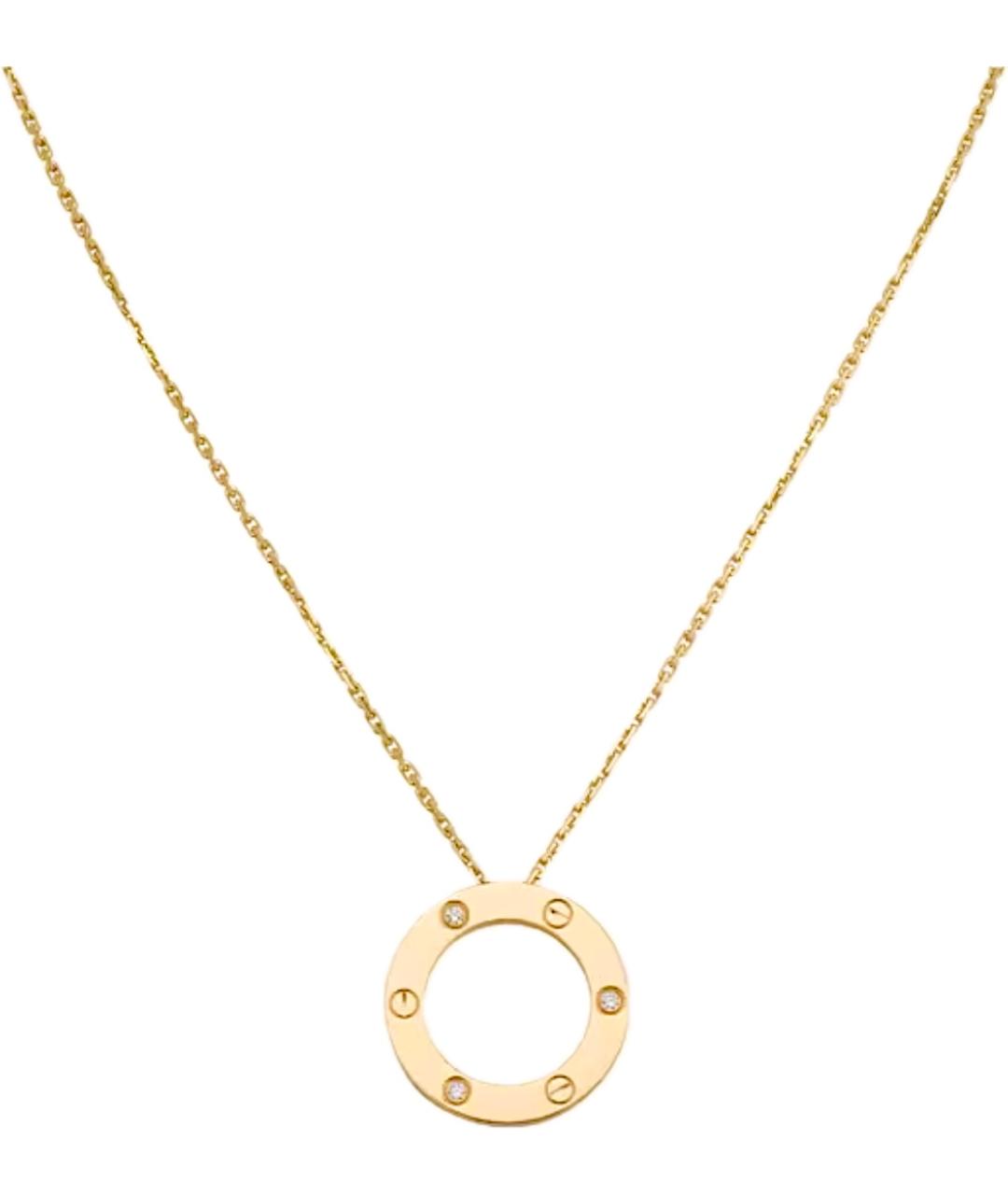 CARTIER Золотая подвеска из желтого золота, фото 6