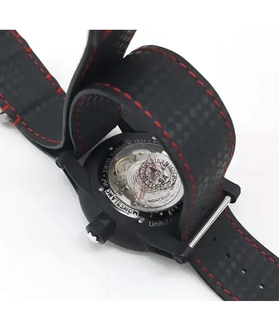 MONTBLANC Черные часы, фото 3