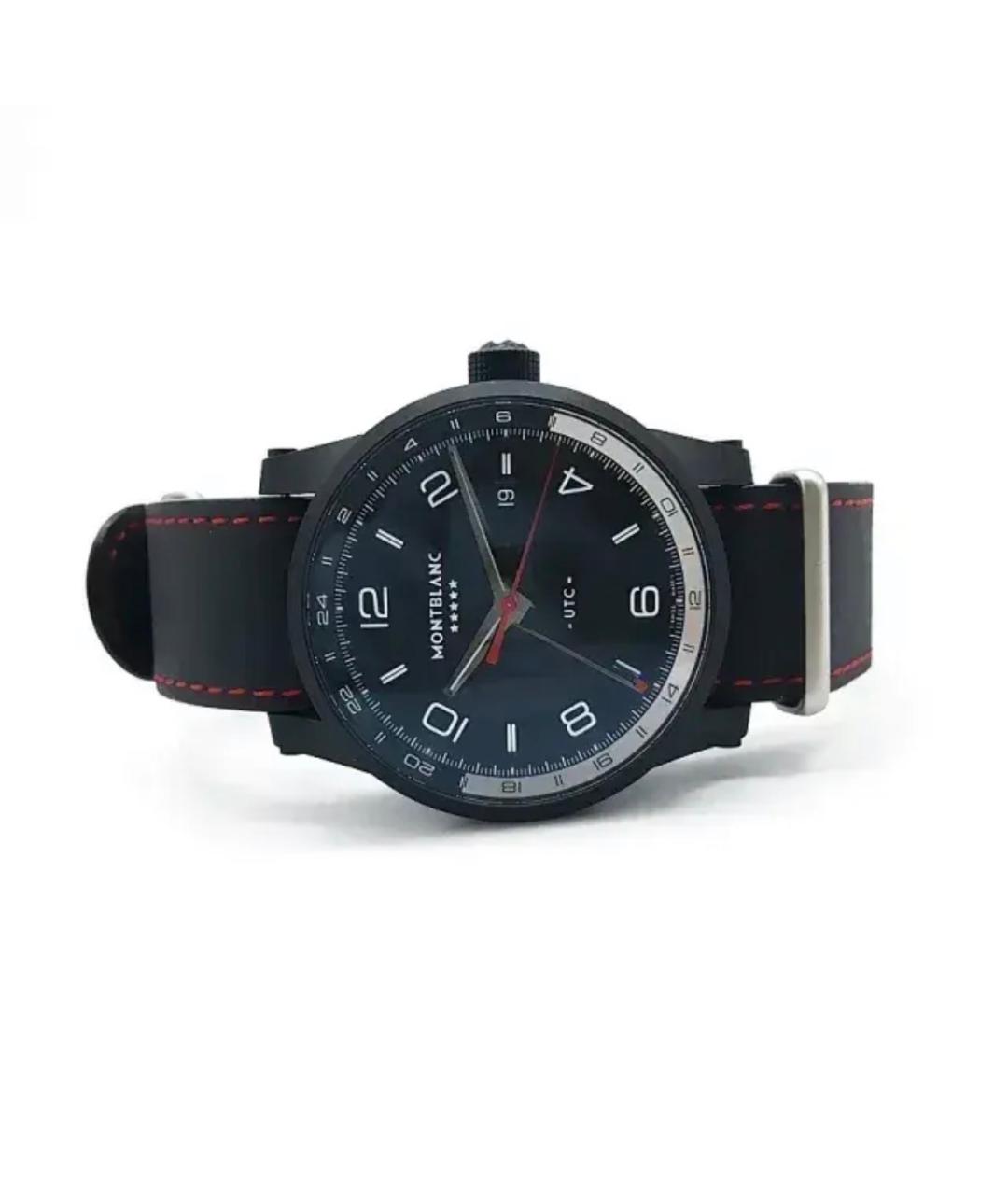 MONTBLANC Черные часы, фото 4