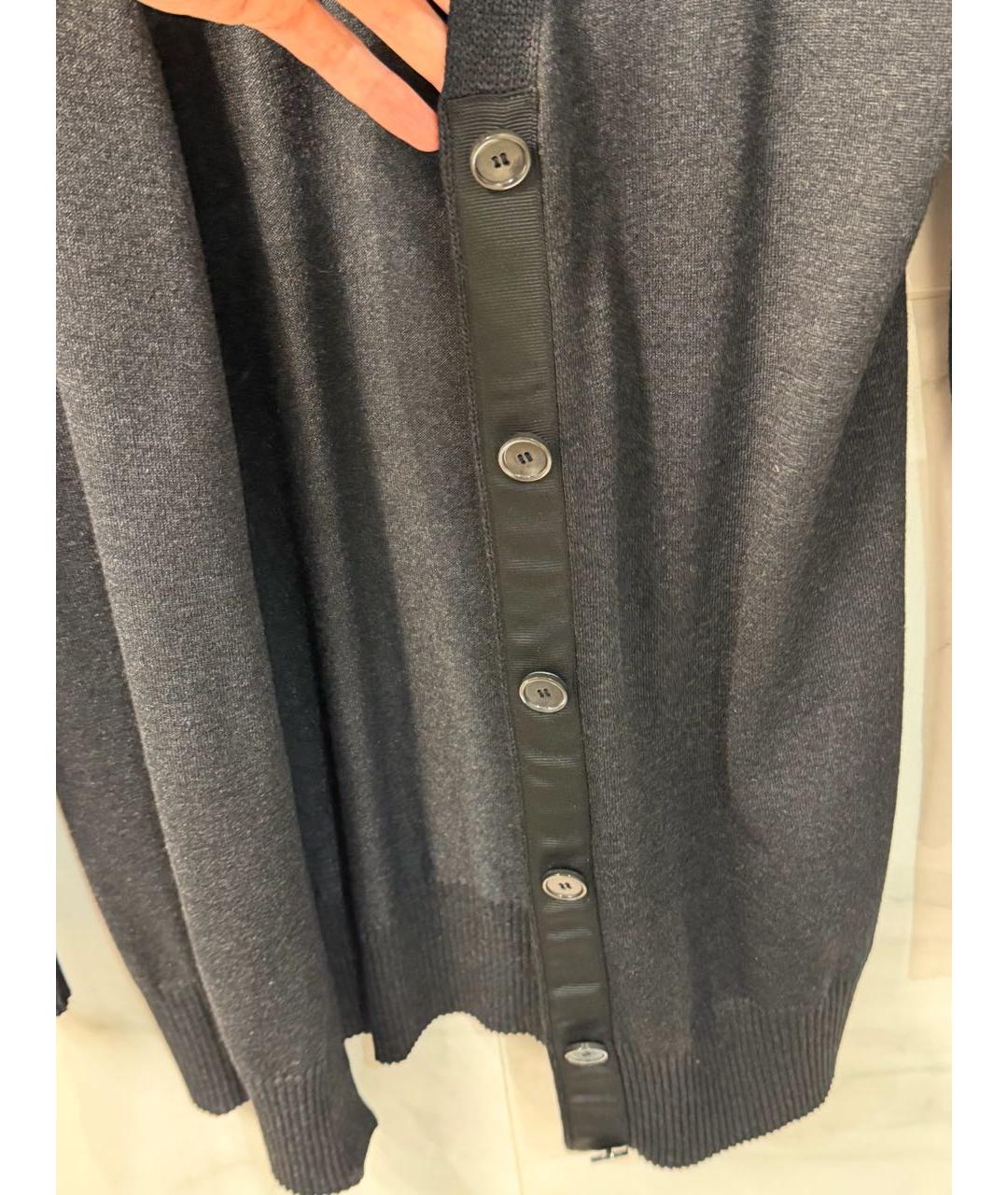 ESCADA Серый кашемировый кардиган, фото 3