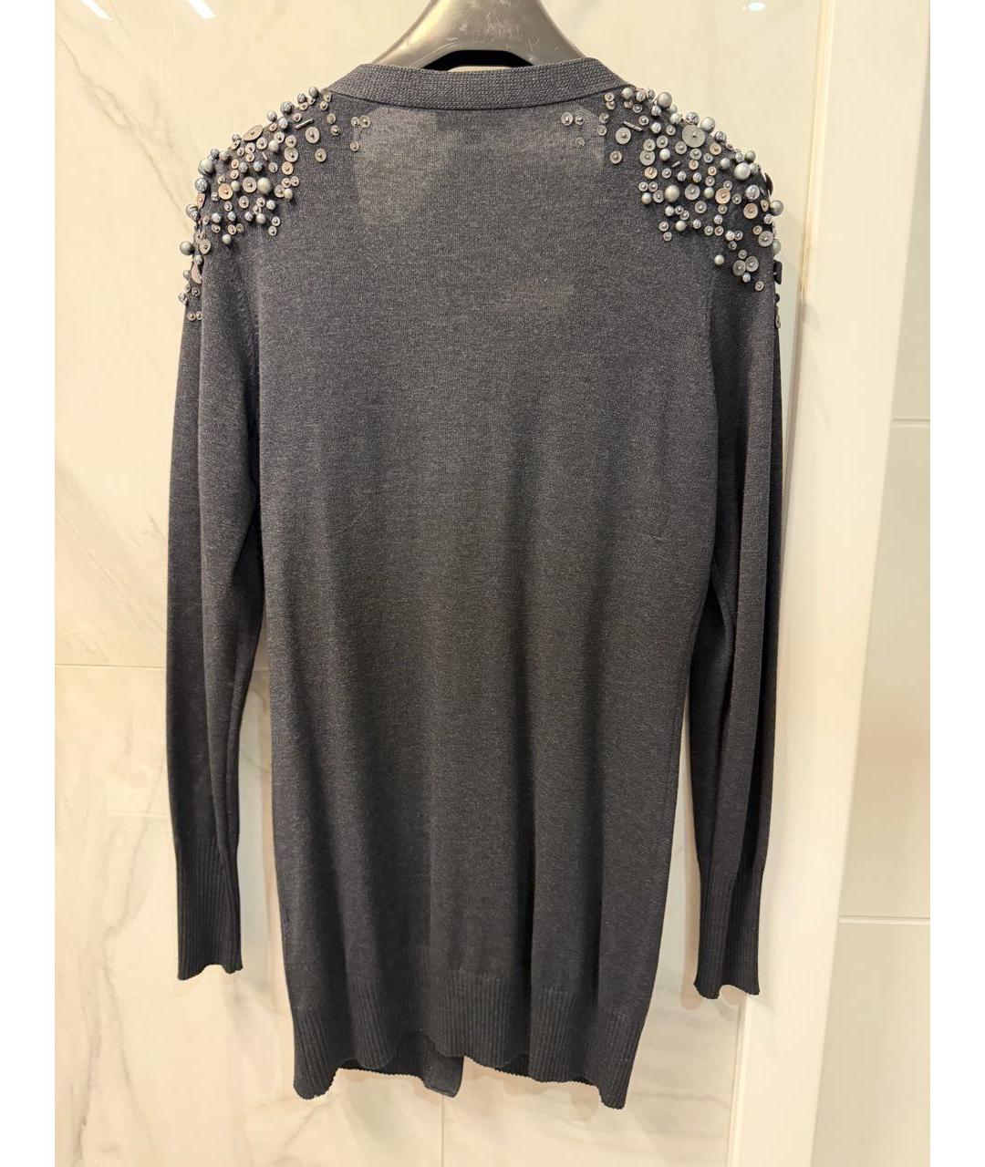 ESCADA Серый кашемировый кардиган, фото 2