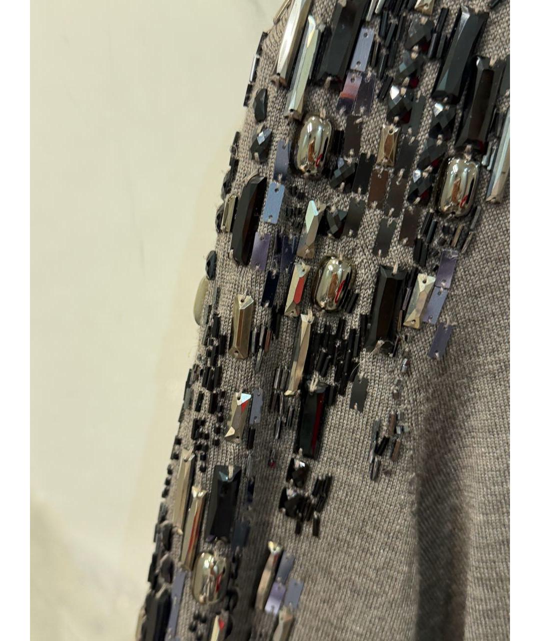 ESCADA Серебрянный шерстяной джемпер / свитер, фото 4