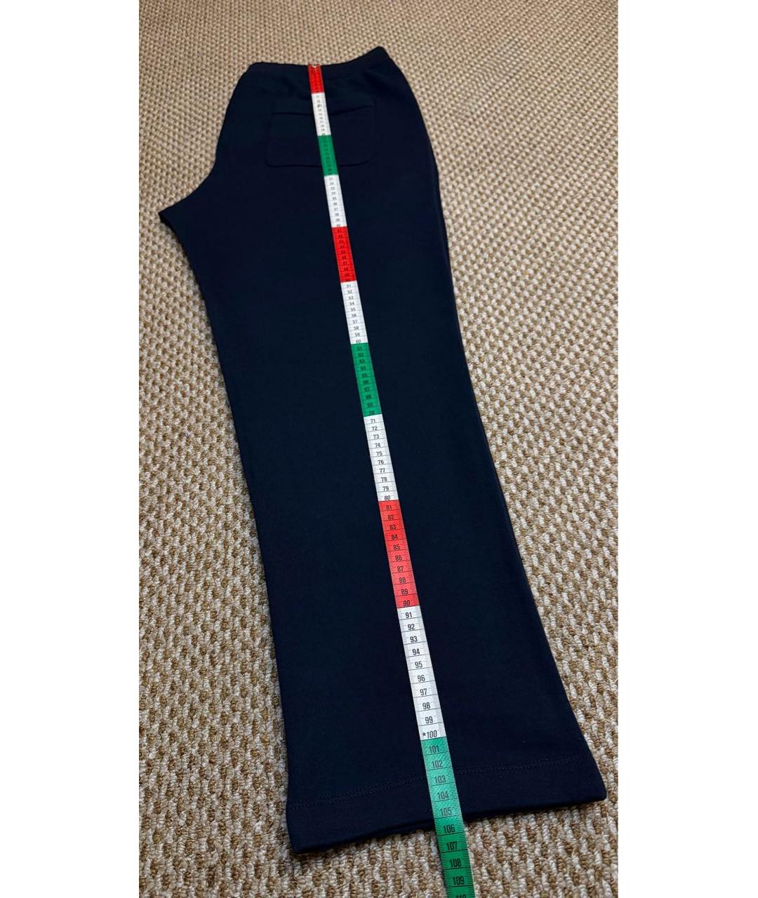 BRIONI Темно-синие хлопковые повседневные брюки, фото 7