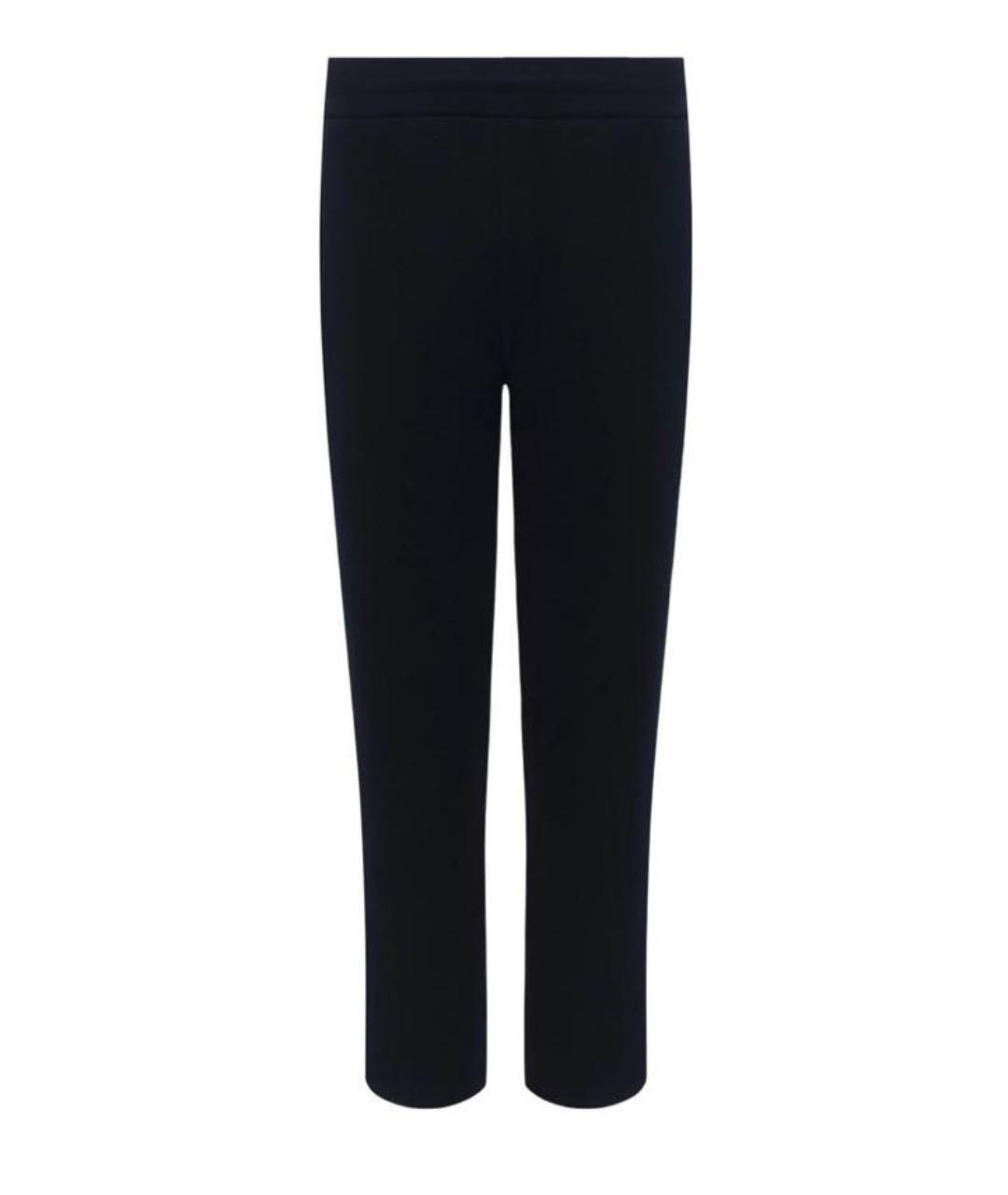 BRIONI Темно-синие хлопковые повседневные брюки, фото 1