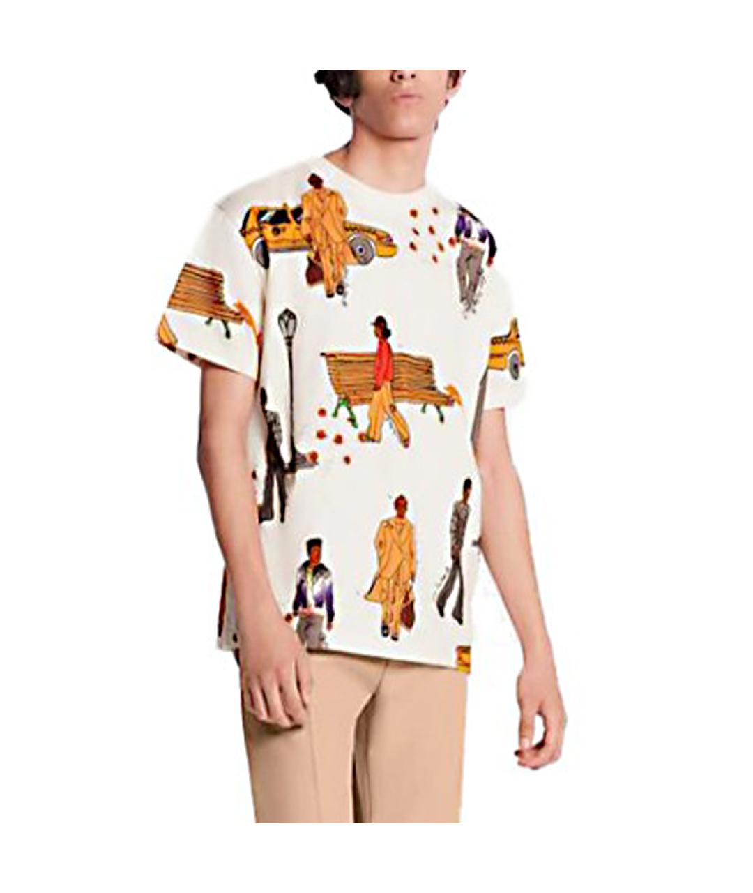 LOUIS VUITTON Белая футболка, фото 4