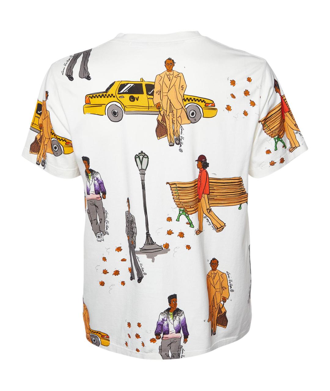 LOUIS VUITTON Белая футболка, фото 2