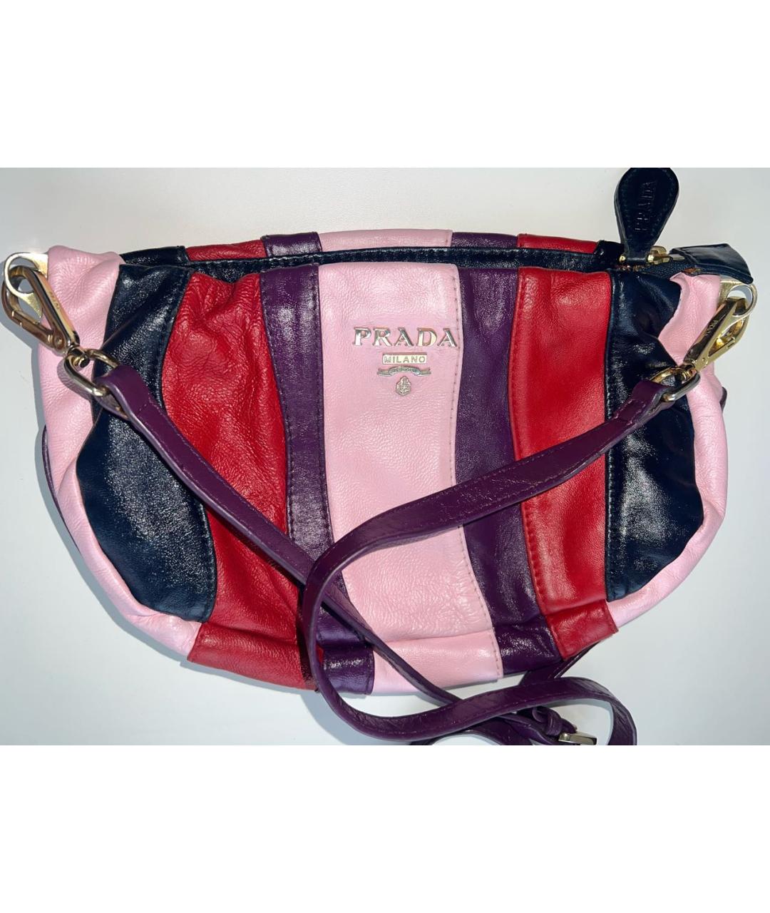 PRADA Мульти кожаная сумка через плечо, фото 2