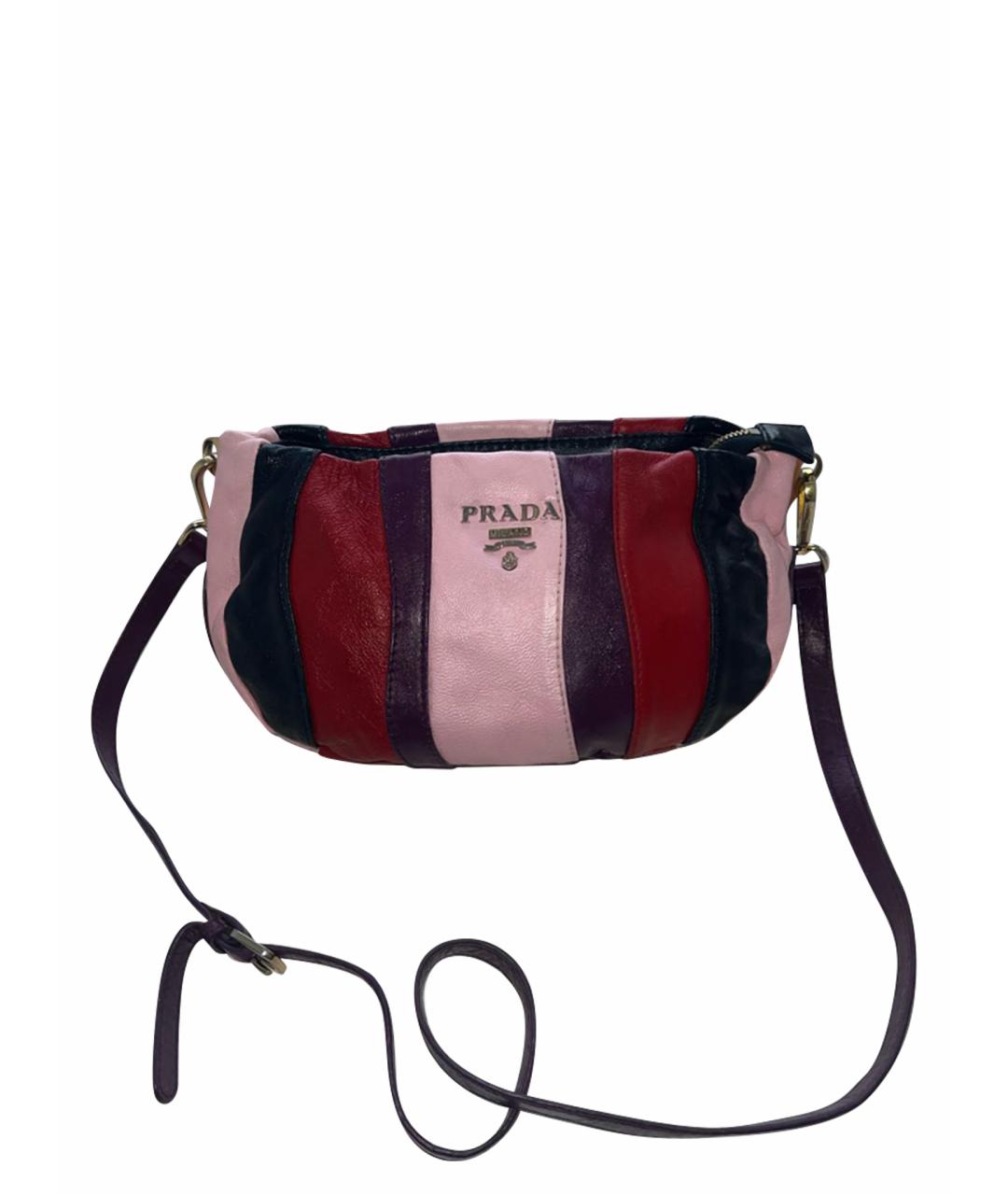 PRADA Мульти кожаная сумка через плечо, фото 1