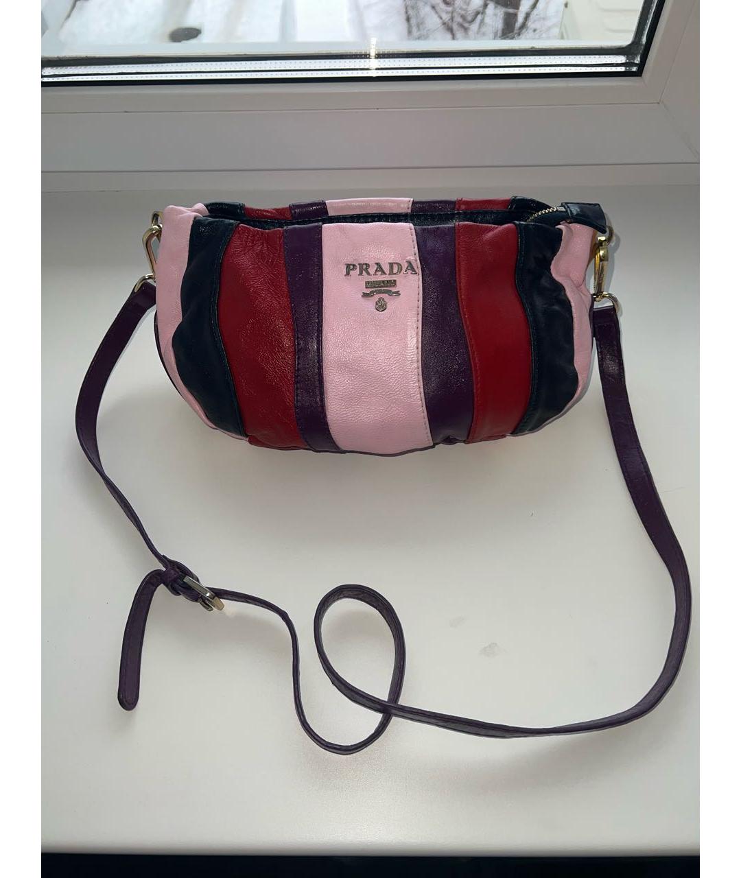 PRADA Мульти кожаная сумка через плечо, фото 7