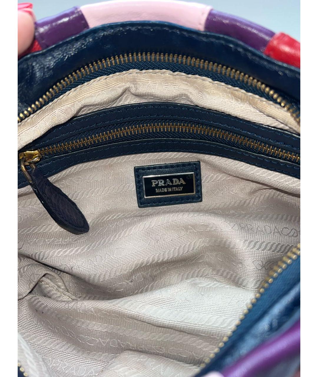 PRADA Мульти кожаная сумка через плечо, фото 6