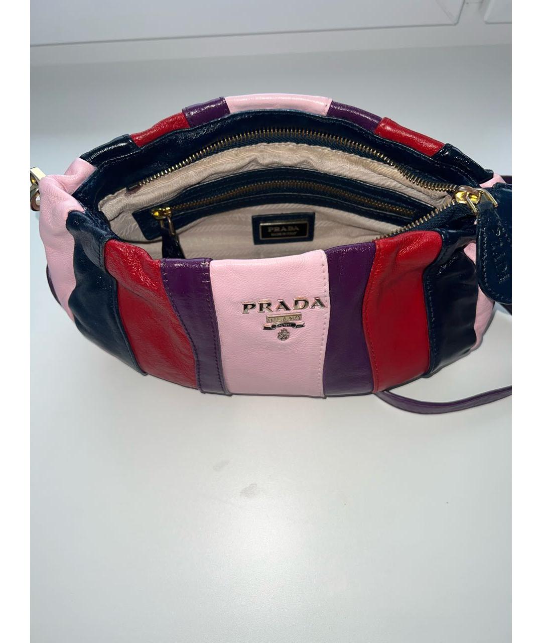 PRADA Мульти кожаная сумка через плечо, фото 4