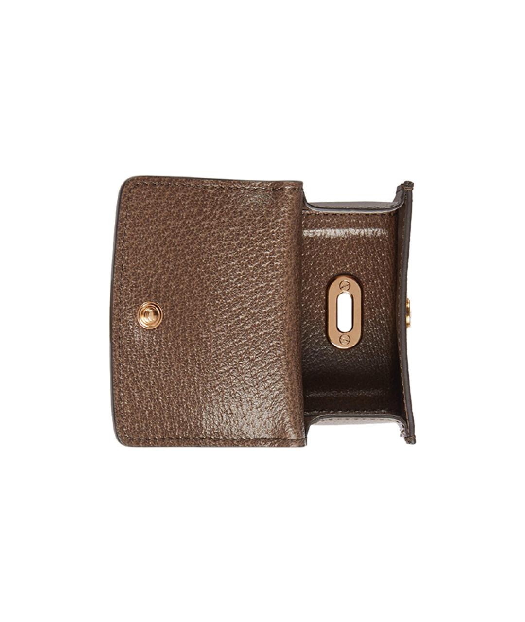 GUCCI Коричневый брелок, фото 4