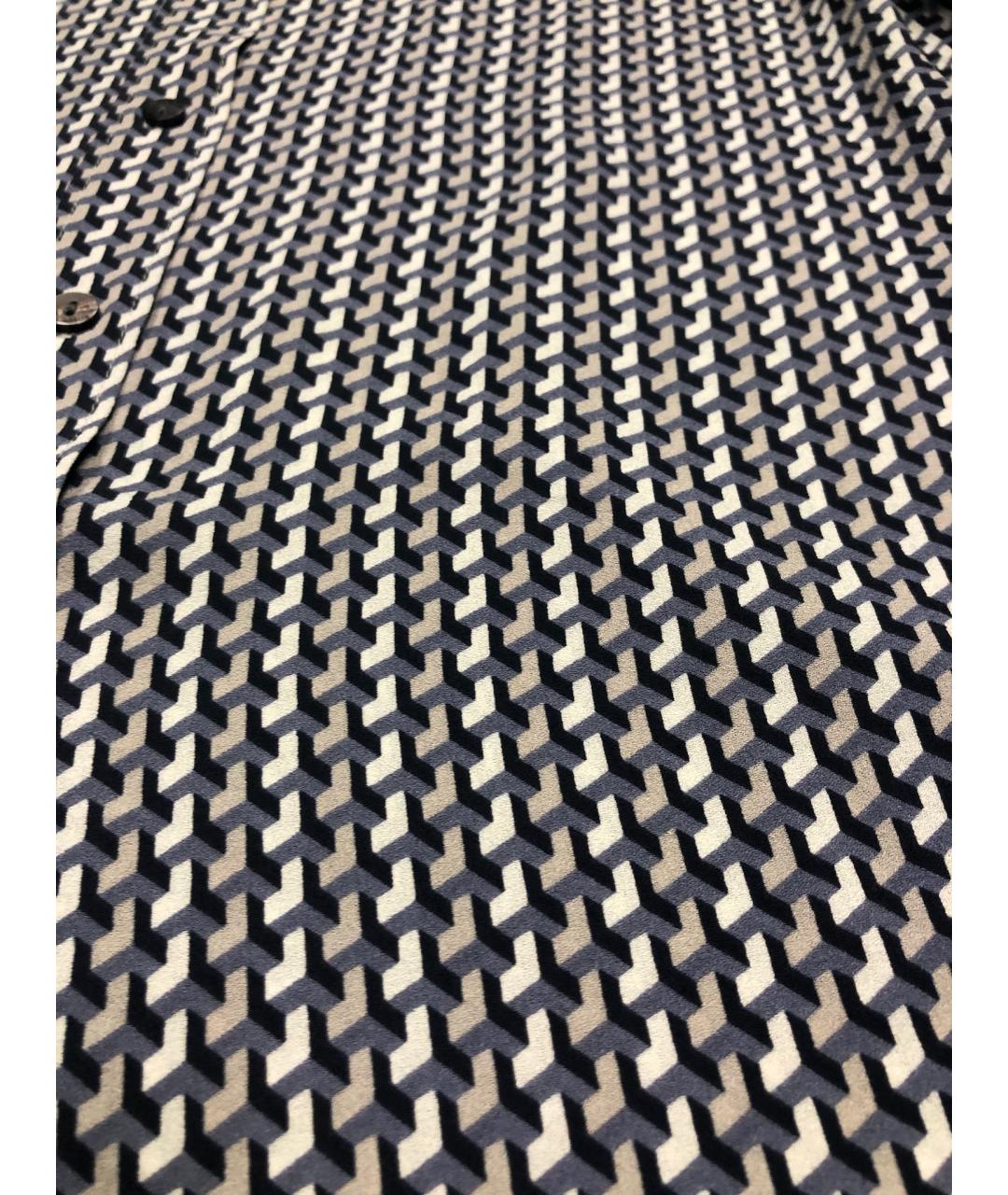 CLOSED Серая шелковая кэжуал рубашка, фото 8