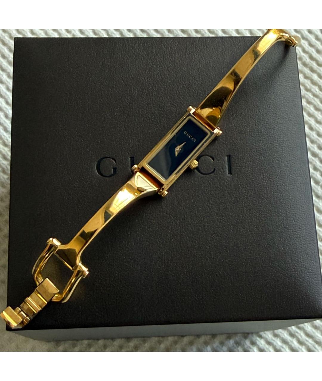 GUCCI Золотые часы, фото 2