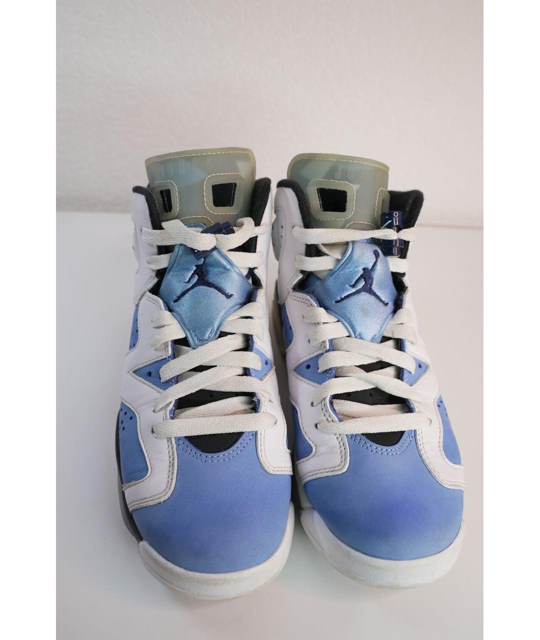 JORDAN Голубые кроссовки, фото 3