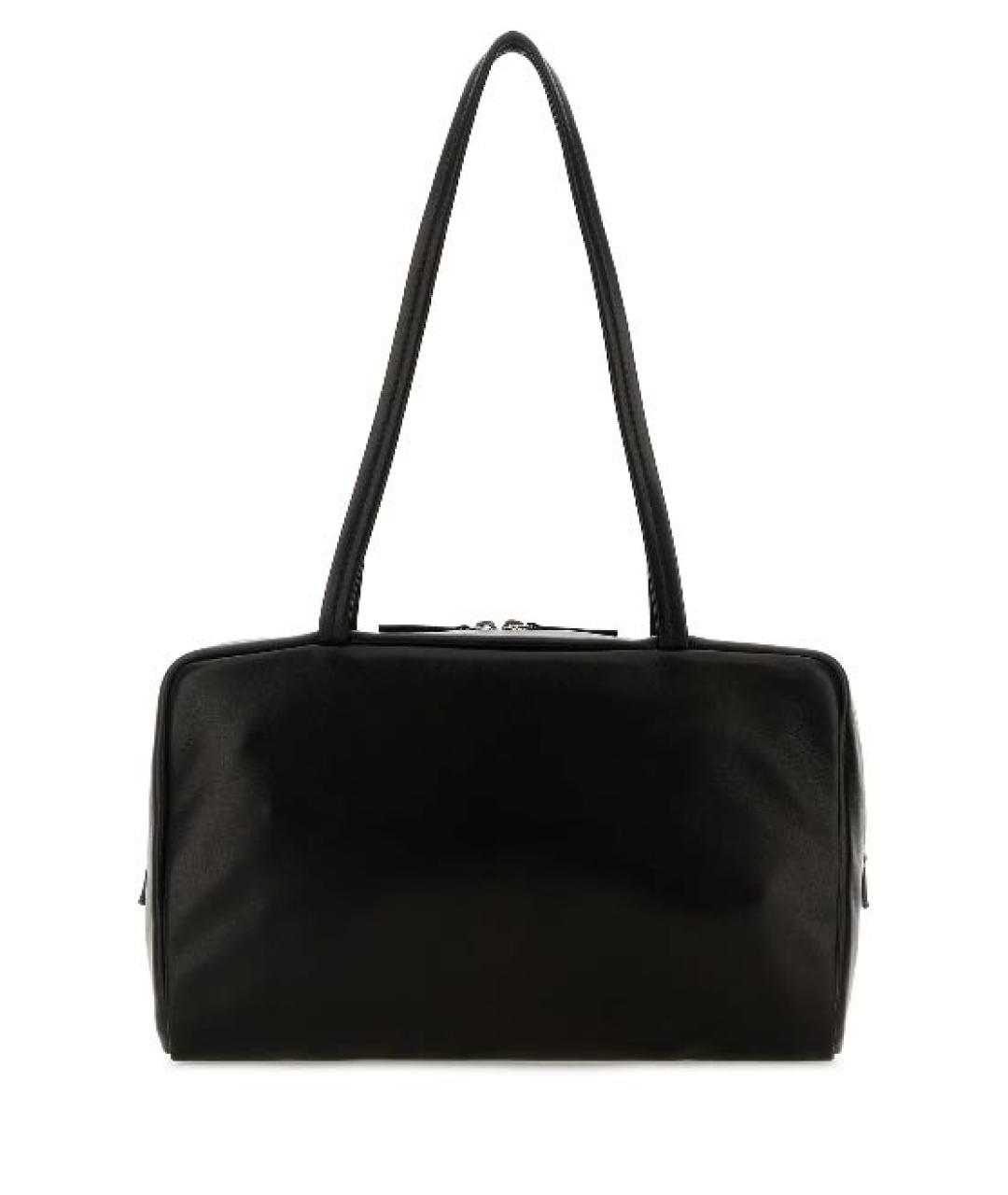 THE ROW Черная кожаная сумка тоут, фото 1