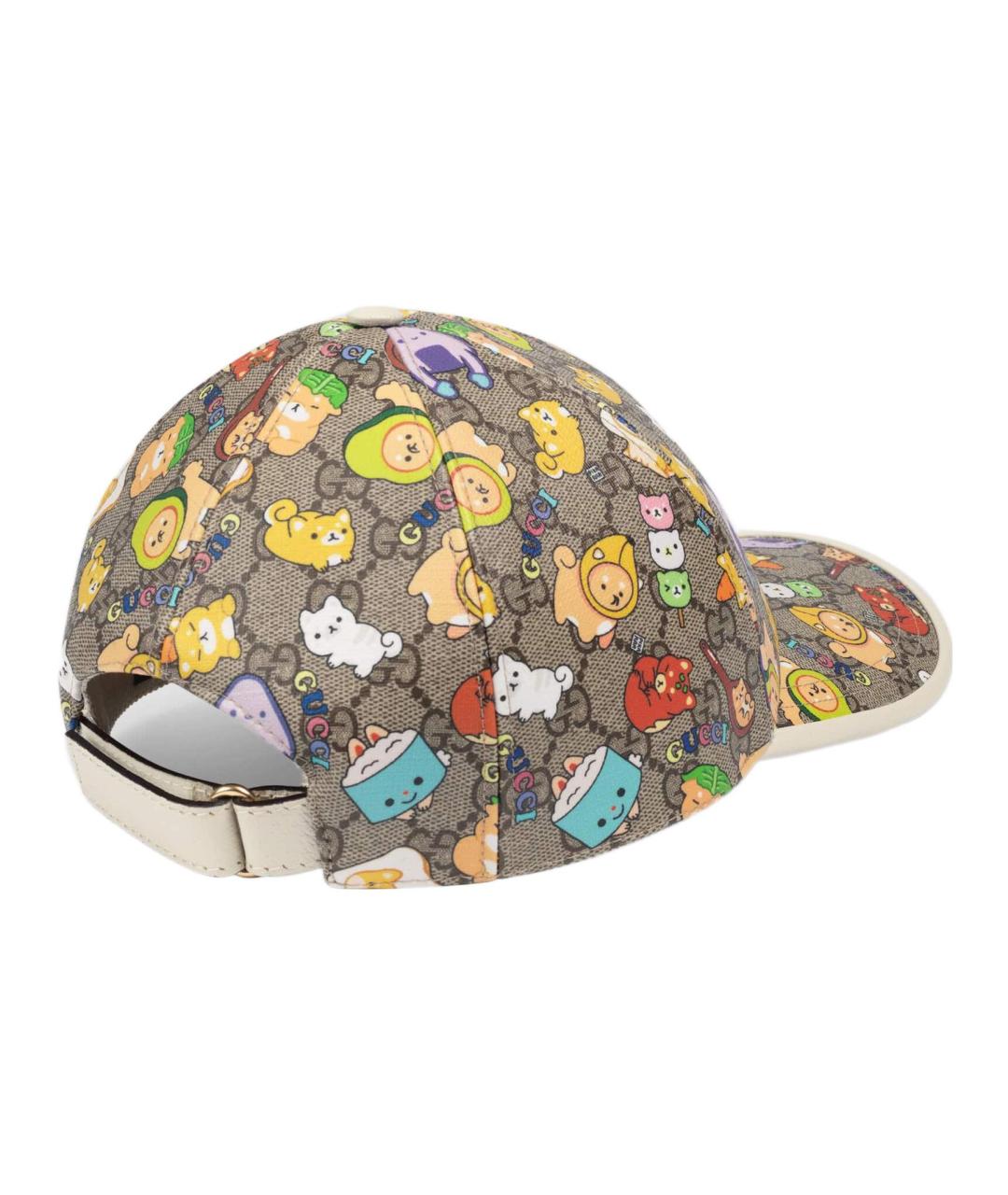 GUCCI Коричневая кепка, фото 3
