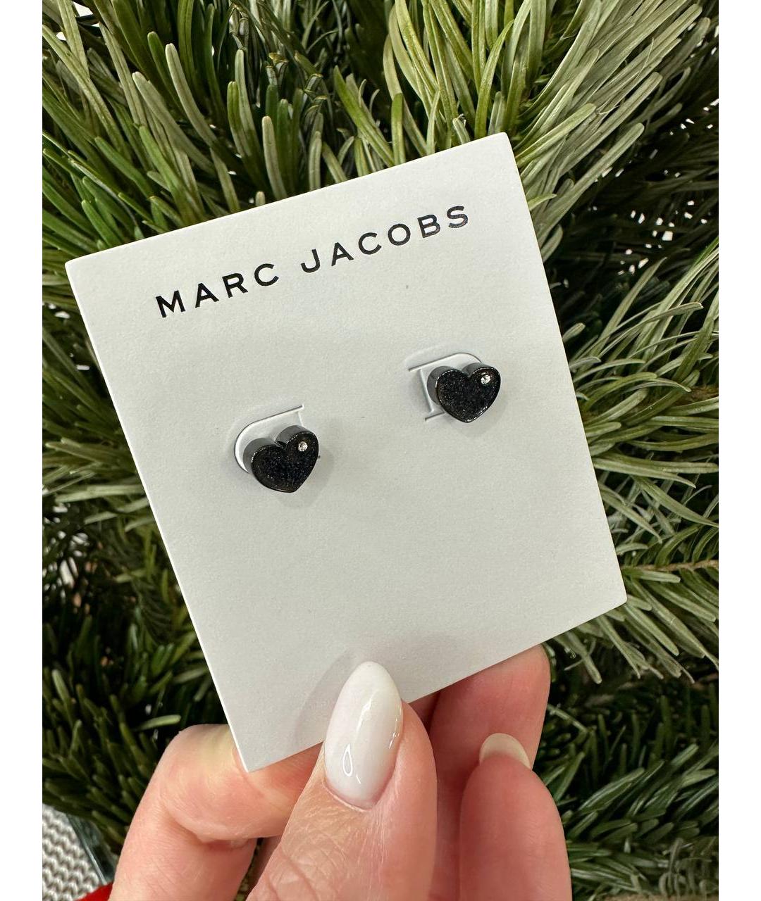 MARC JACOBS Черные серьги, фото 2
