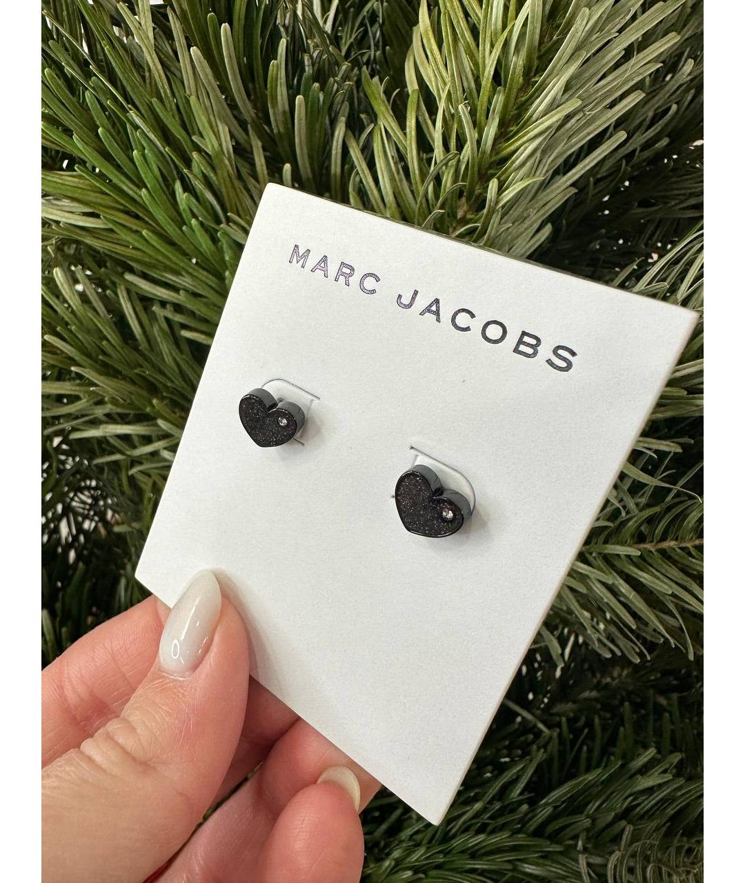 MARC JACOBS Черные серьги, фото 3