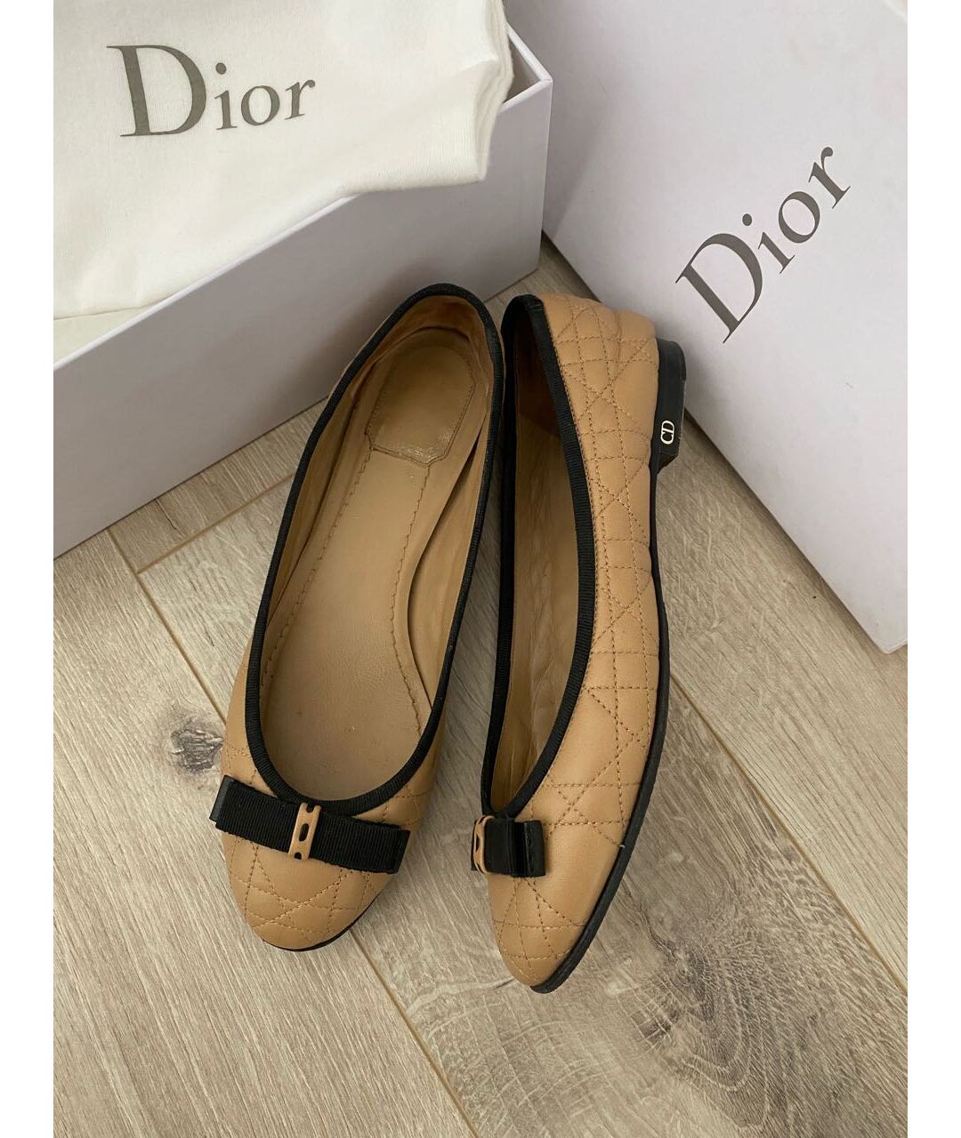 Балетки CHRISTIAN DIOR PRE-OWNED для женщин купить за 14000 руб, арт.504944 – Интернет-магазин Oskelly