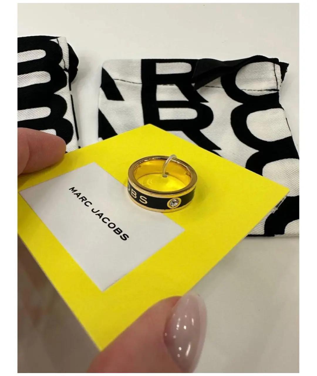 MARC JACOBS Черное латунное кольцо, фото 3