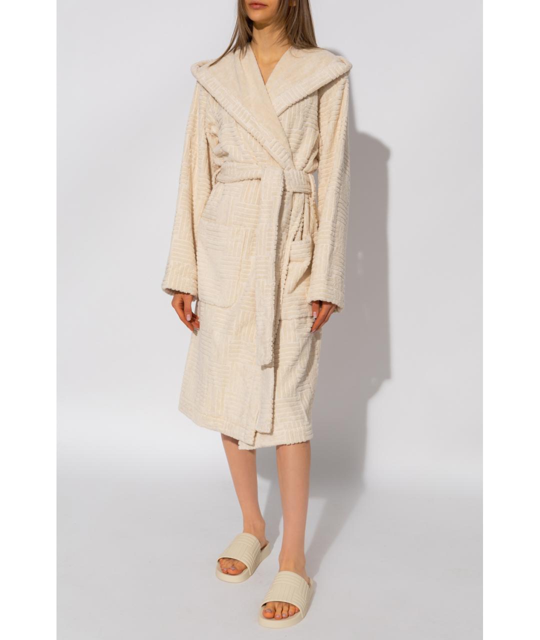 BOTTEGA VENETA Бежевый халаты, фото 3