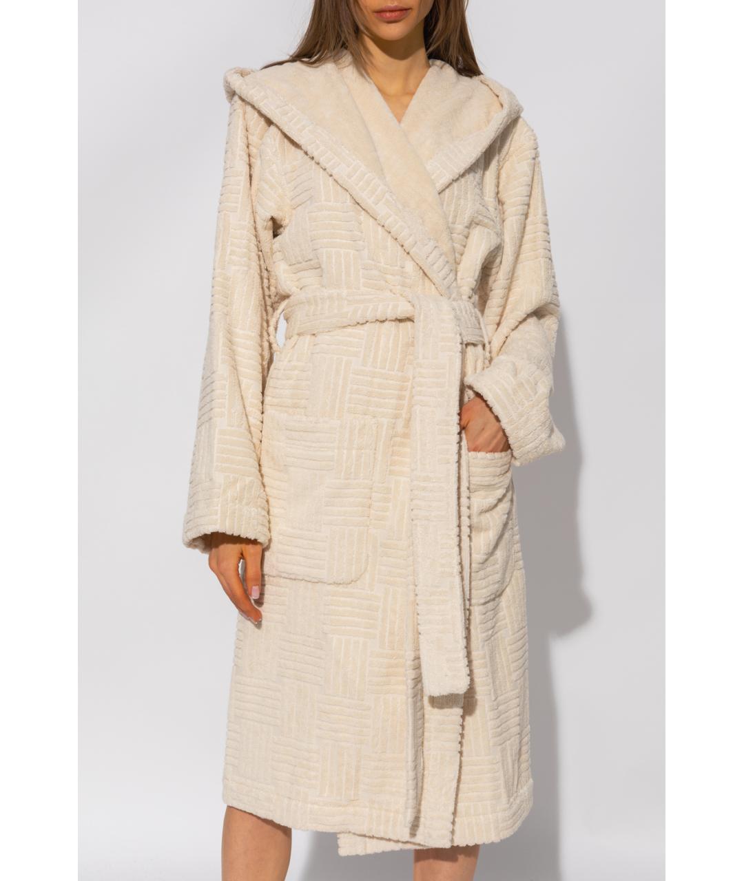 BOTTEGA VENETA Бежевый халаты, фото 4