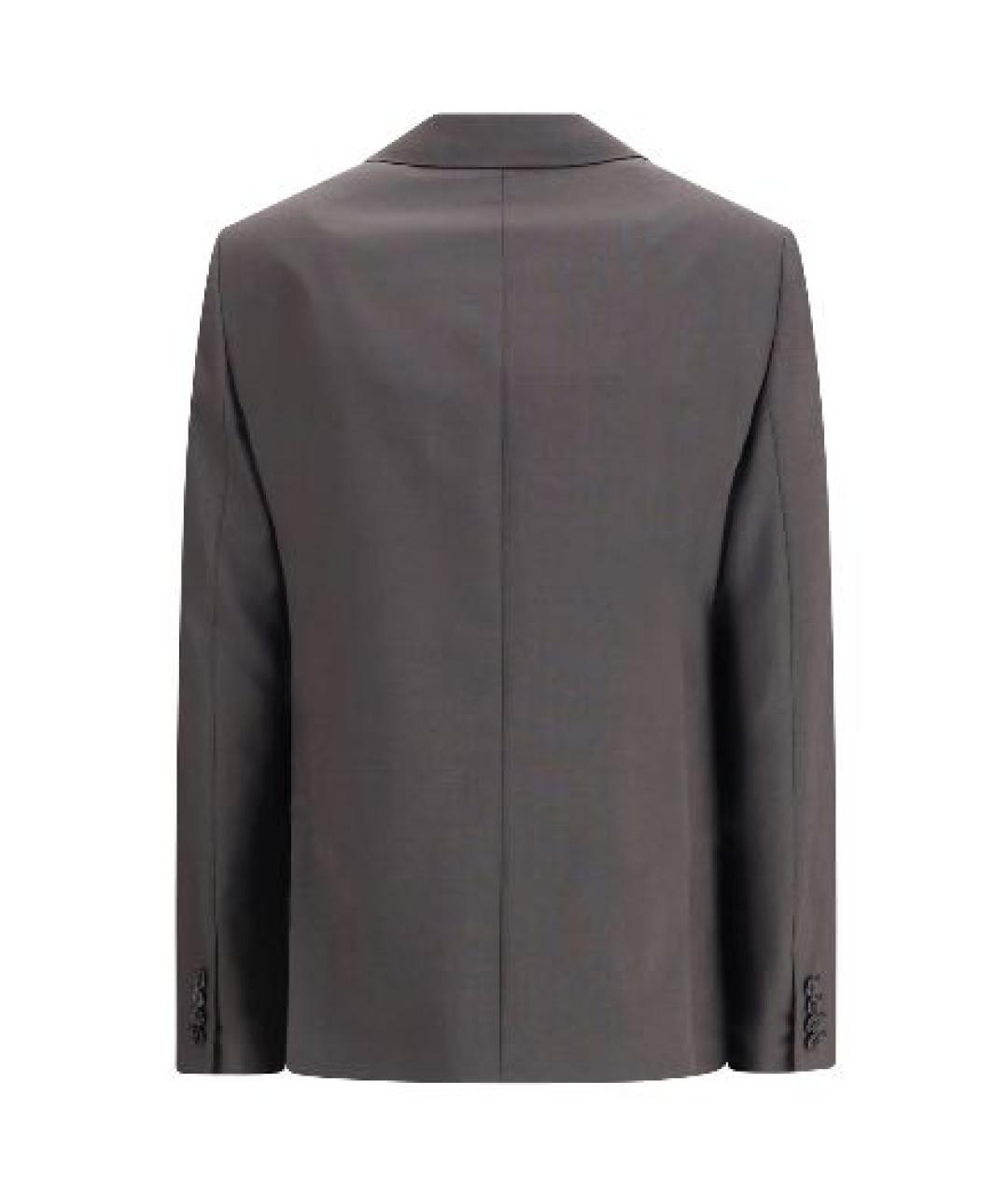 THE ROW Серый шерстяной жакет/пиджак, фото 2